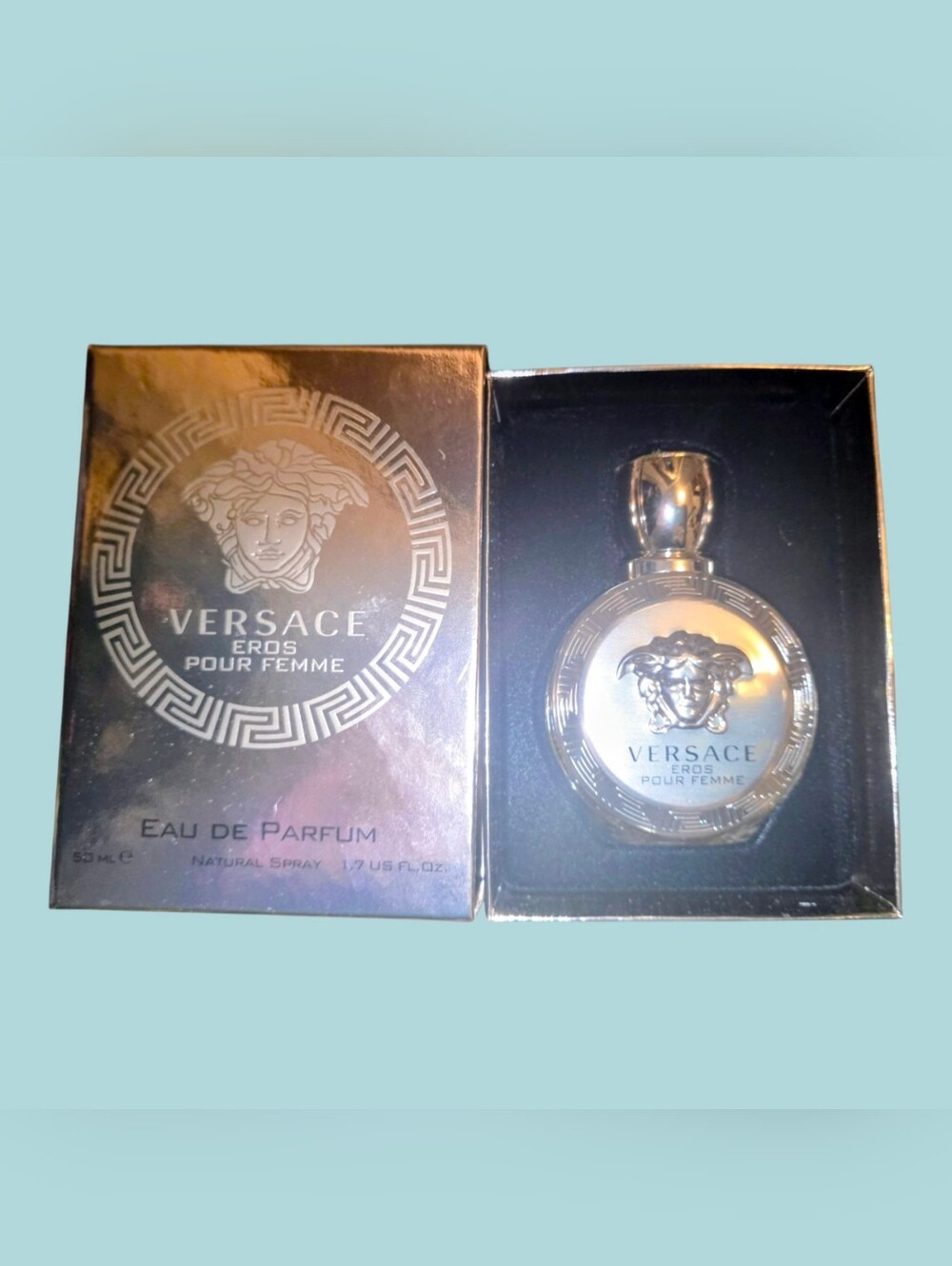 Versace Eros Pour Femme Eau de Parfum - Silver Bottle